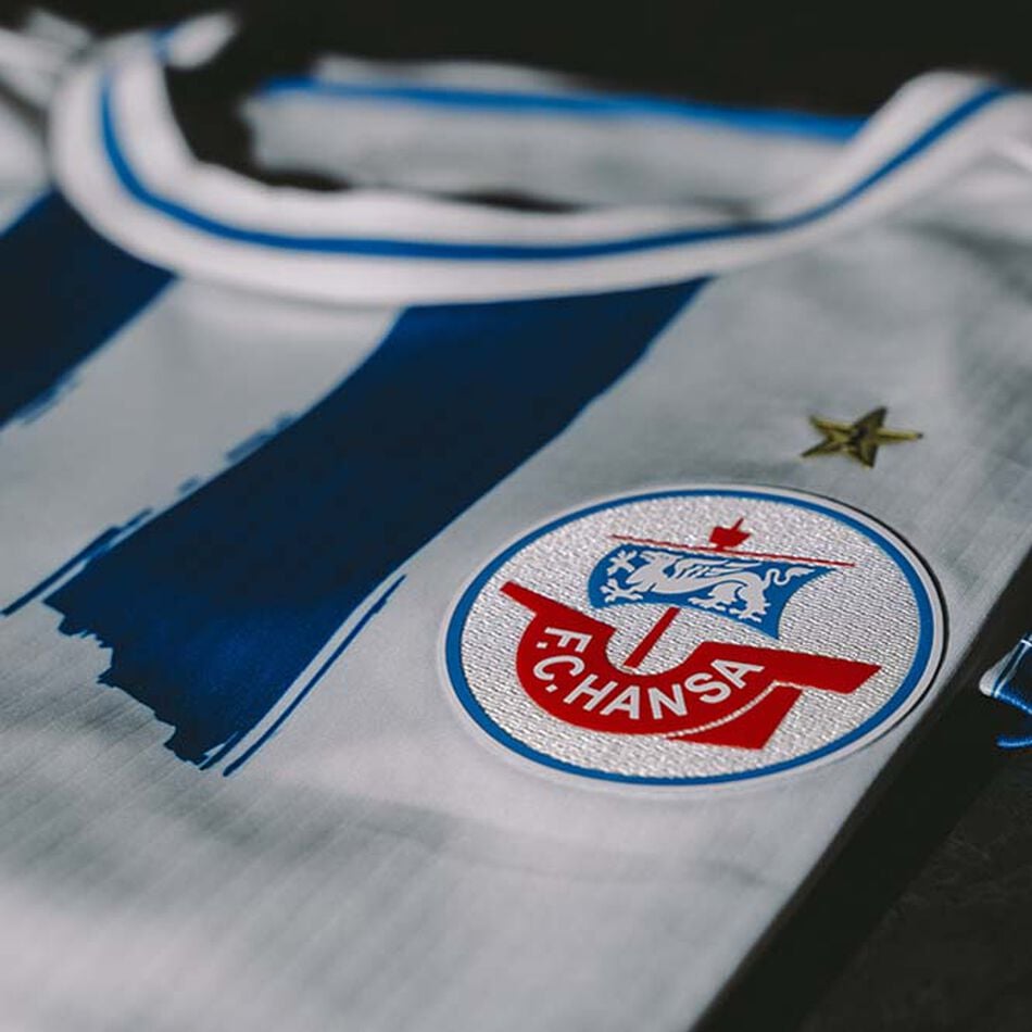 Mizuno F.C. Hansa Rostock Away Jersey 24/25 White